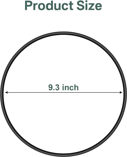 Black Lid Latch Strap Rubber Band Fit for Hamilton Beach Crock Pot Slow Cooker 6, 7, and 8 quart models, including 33167, 33172, and 33176（2PC）