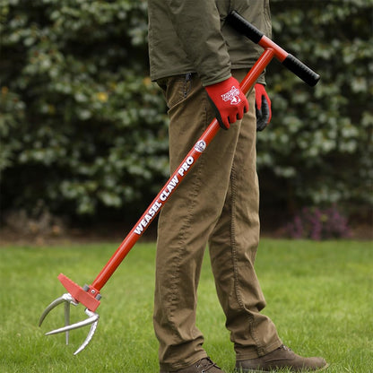Garden Weasel Claw Pro – Black Grip | 3-in-1 Twist Tiller, Cultivator, Weed Puller & Soil Loosener | Gardening Hand Tool | 91336-A