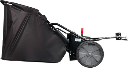 Brinly 42" Tow-Behind Lawn Sweeper in Hammered Finish with High-Velocity Brushes