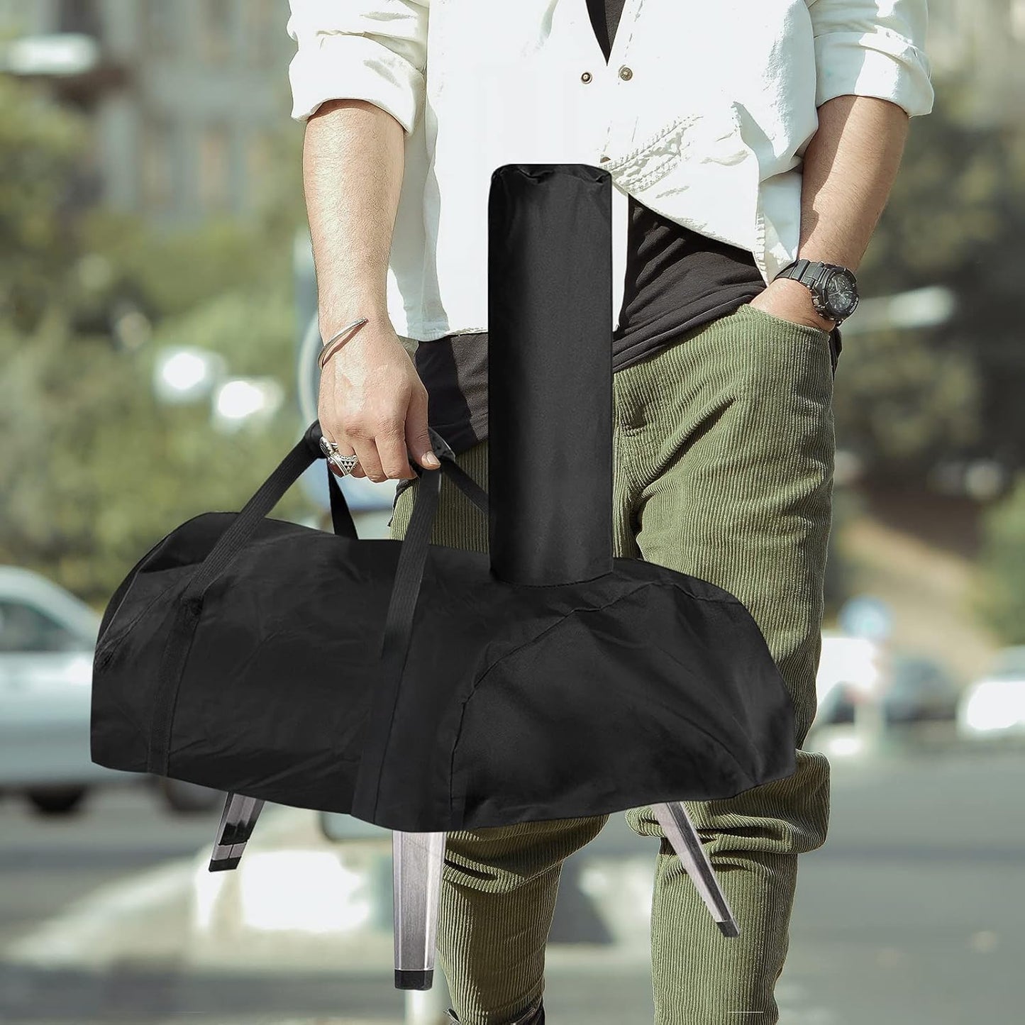 Pizza Oven Cover for Pellethead,TwoPone Waterproof Pizza Oven Accessories Carry Cover for Outdoor