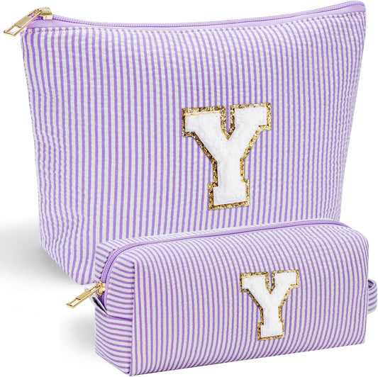YOOLIFE Daughter Gifts Cosmetic Bag - Make Up Bag for Women - Personalized Bridesmaid Gifts - Travel Size Toiletries