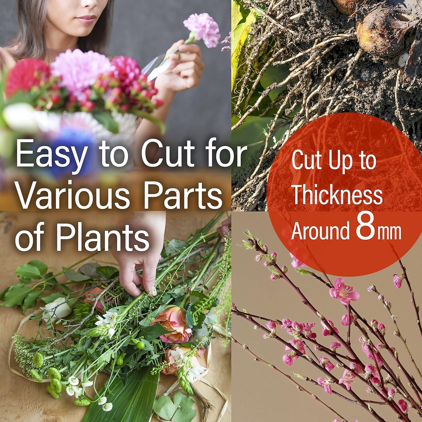 YAMASAN KYOTO UJI Japanese Suiryu Bonsai Scissors - Traditional Hasami Pruning Shears, Japanese Bonsai Garden Tools, Made in Japan (7.87inch)