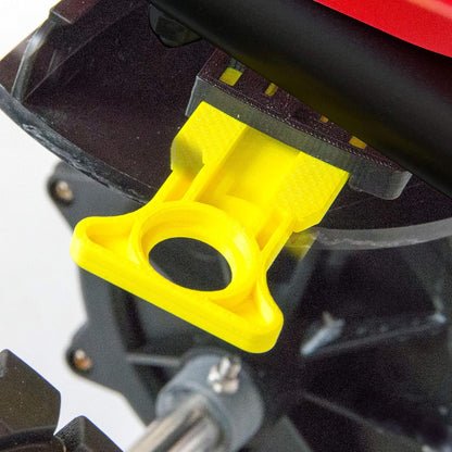 Chapin 8303C Made in the USA 100 lb. Contractor Turf Broadcast Spreader with Enclosed Gears System, Rugged Powder Coated Steel Frame, 12 Inch Tire, Includes Rain Cover and Grate, Red